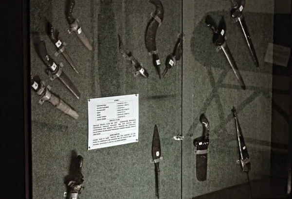 Senjata di Museum Mandala Wangsit Siliwangi