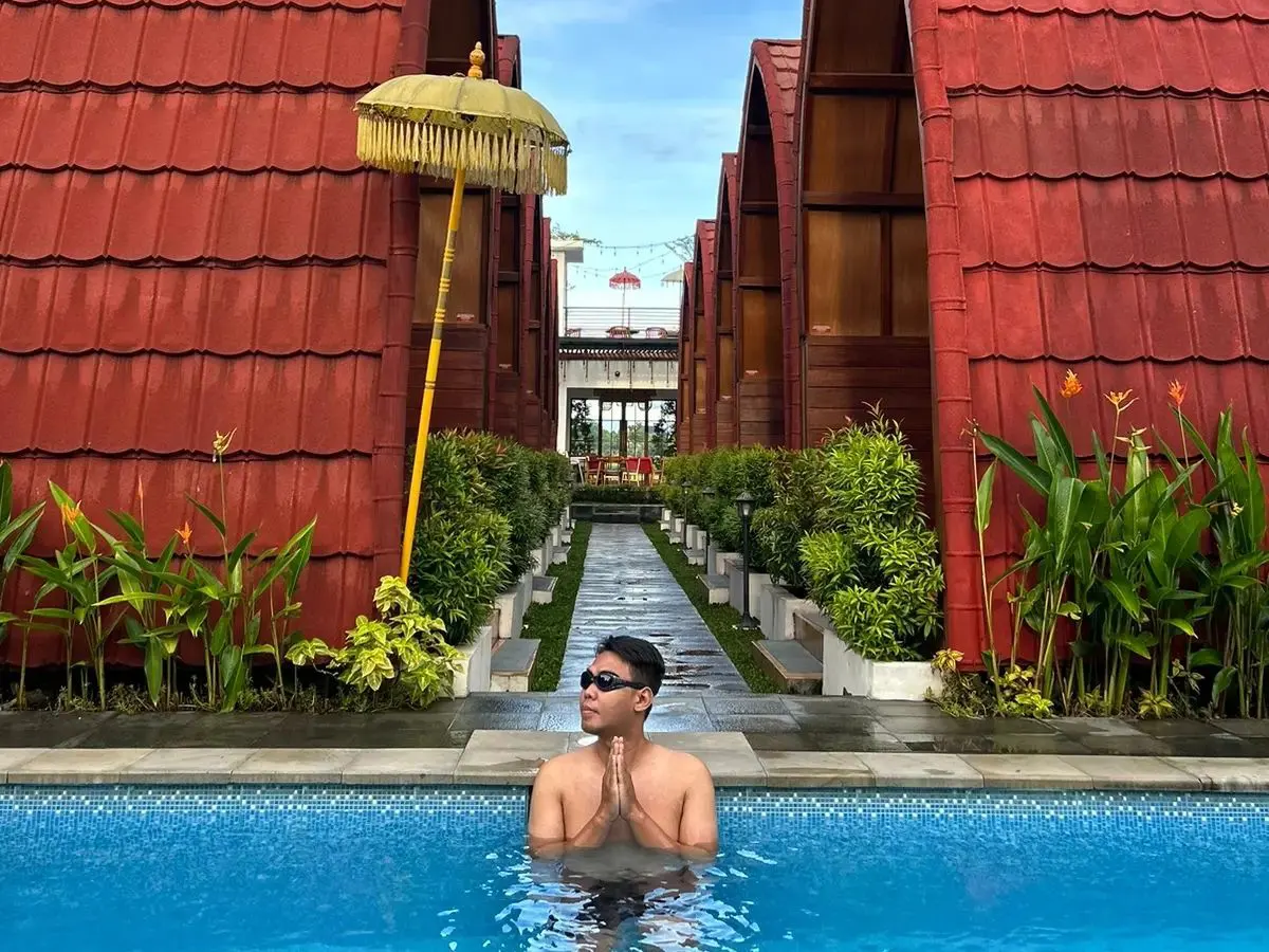 Berenang di Omah Lumbung Yogyakarta