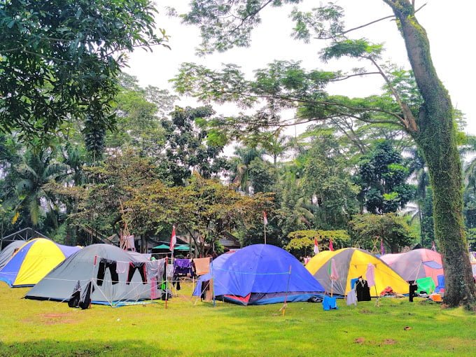Berkemah di Taman Pulau Situ Gintung 2