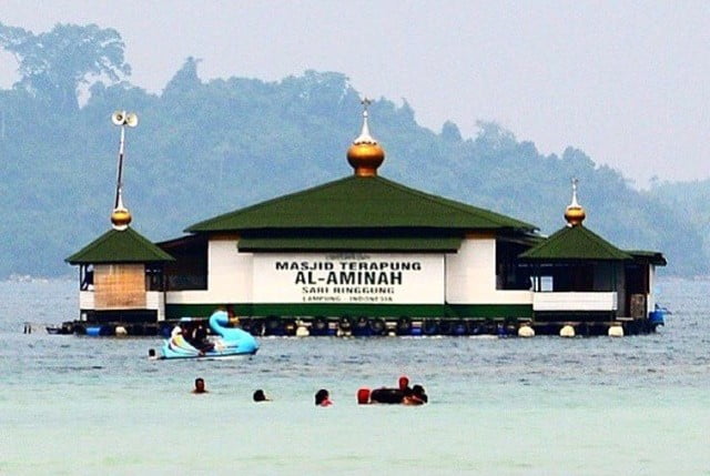 photo today Masjid Apung Ringgung