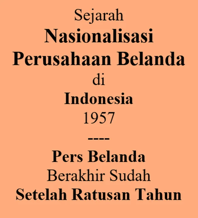 Berusia 152 Tahun karena Dibangun Belanda, 65 Tahun Setelah Dinasionalisasikan