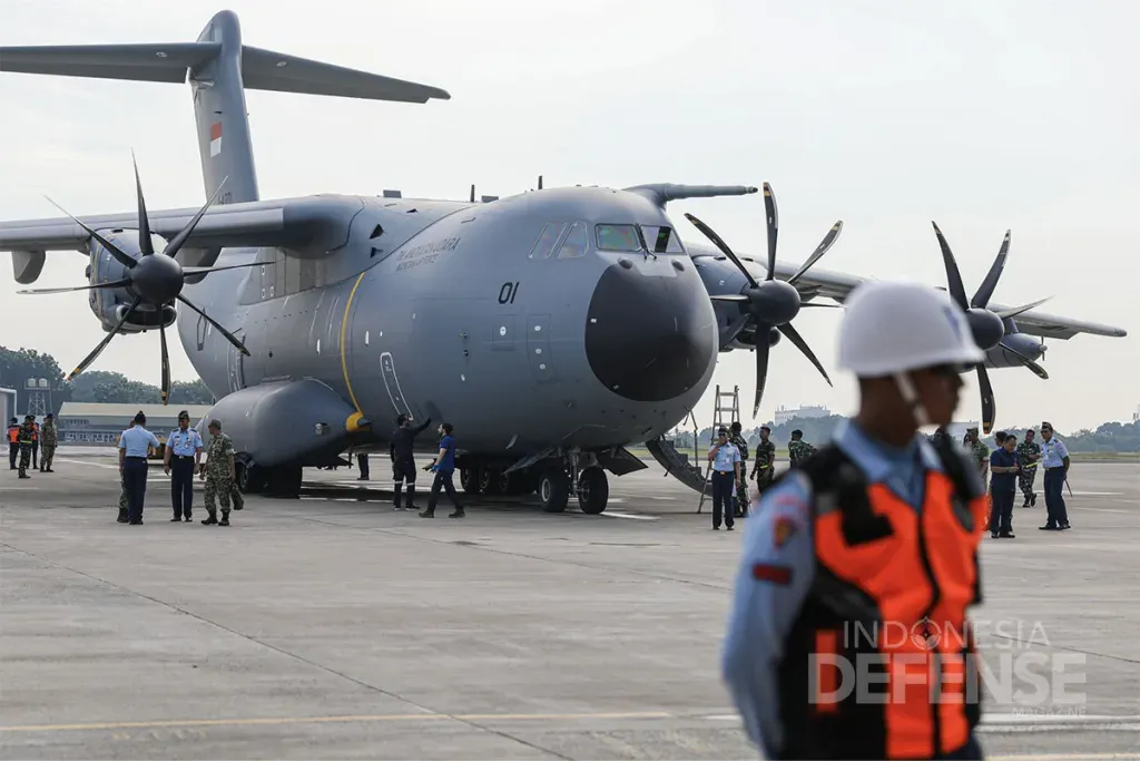 Pesawat Airbus A400M Kedua Tiba di Lanud Halim: Langkah Besar Kemhan dalam Modernisasi Angkatan Udara