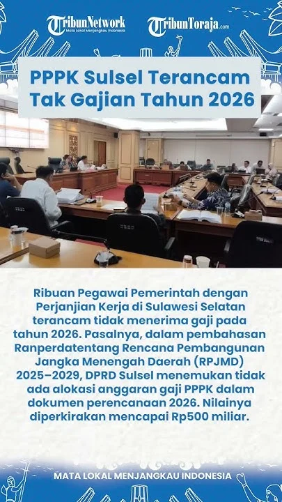 PPPK Sulsel Terancam Dirumahkan, Menkeu Purbaya Siapkan Rencana, Prabowo Tegaskan Tekad: 5 Isu Terpopuler Tahun Ini