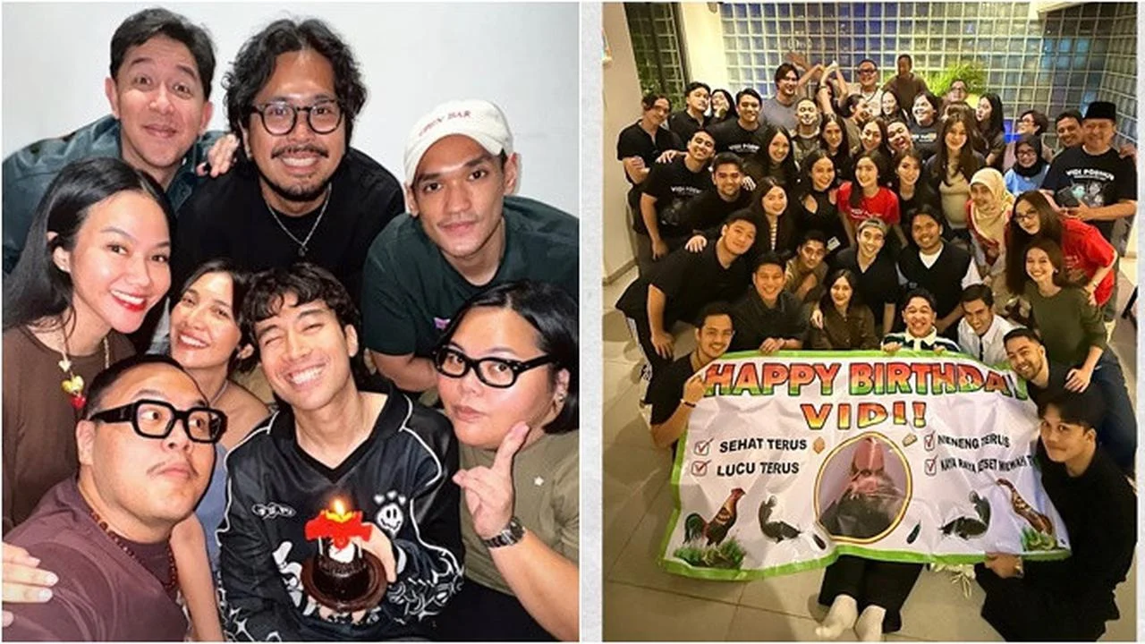 Sheila Dara Gelar Perayaan Ulang Tahun Vidi Aldiano: Sahabat Berkumpul, Tawa Lepas, dan Ia Jadi MC