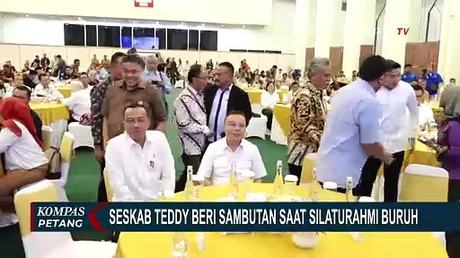 Silaturahmi Lebaran: Seskab Teddy Sambut Kawan Lama Hercules di Kantor Kabinet