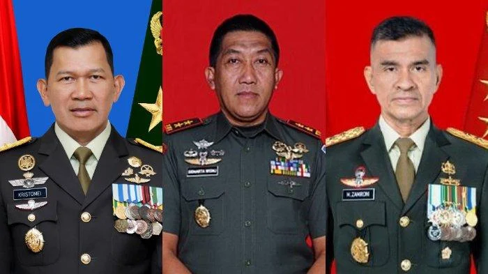Skandal Air Keras Pecah: 5 Perwira Tinggi TNI Siap Gantikan Kabais yang Mundur