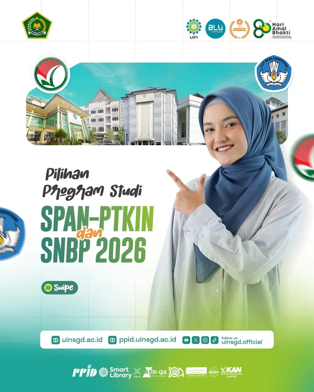 10 Program Studi Terketat Jalur SNBP 2026 di UPI