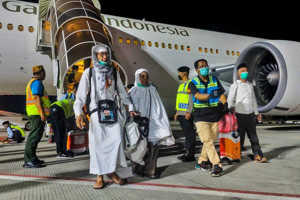 393 Calon Jamaah Haji Kloter Pertama NTB Tiba di Makkah