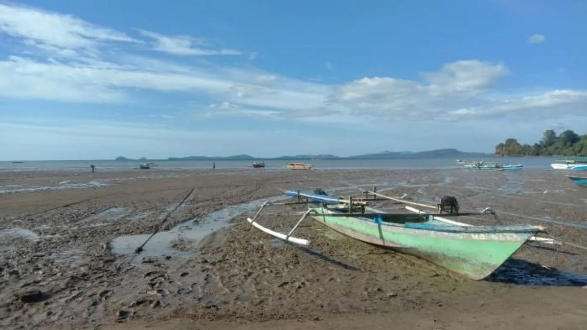 Air Laut Surut Drastis di Basaan Pasca Gempa 7,6 di Sulawesi Utara, Warga Tingkatkan Kewaspadaan