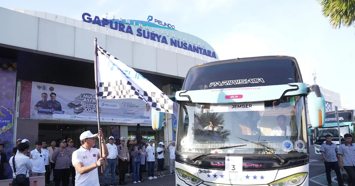 Arus Mudik 2026 Meningkat, Pelindo Regional 3 Layani 729 Ribu Penumpang