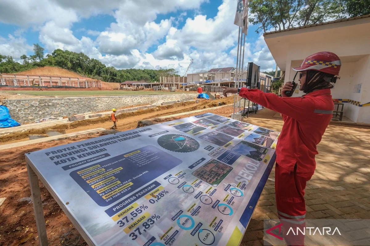Bakal tampung 1.085 siswa! Intip progres megaproyek Sekolah Rakyat di Abeli Dalam