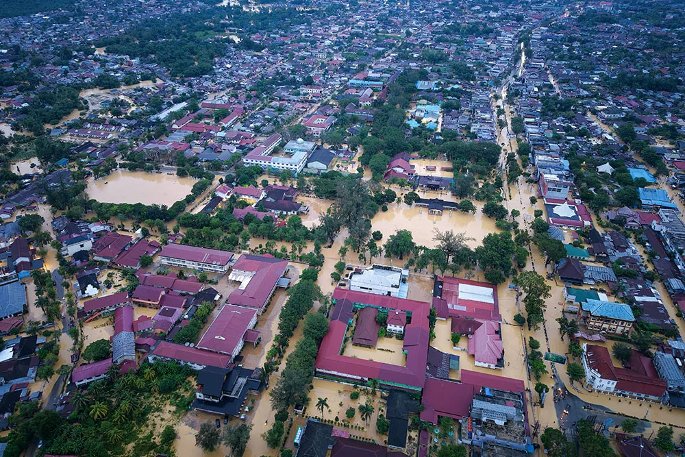 Banjir Bandang Kembali Mengancam Sumatra, BMKG Prediksi Hujan Lebat Dua Putaran di Aceh