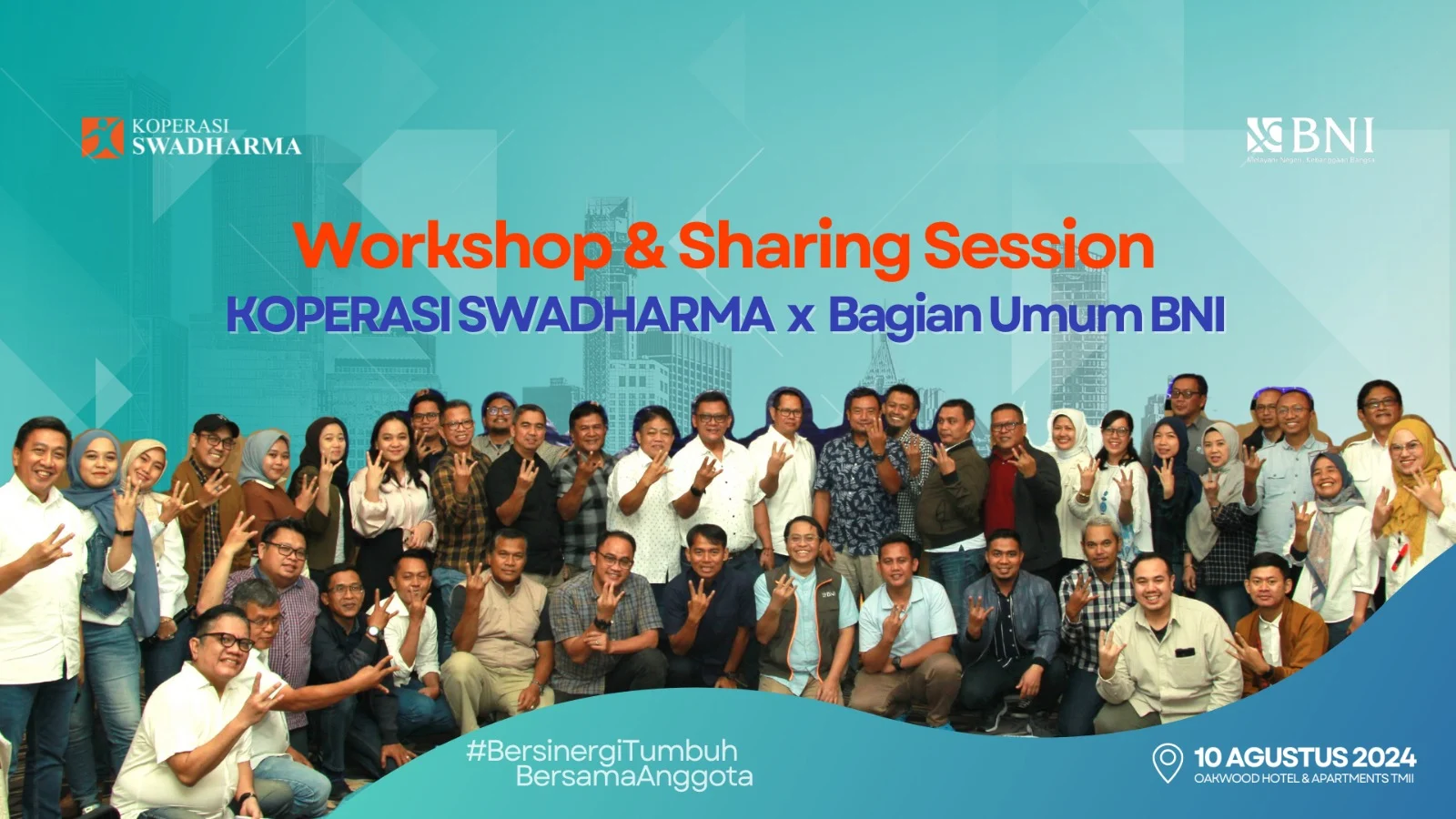 BNI Tegaskan Koperasi Swadharma Bukan Bagian Dari Perseroan, Aktivitasnya Tanggung Jawab Sendiri