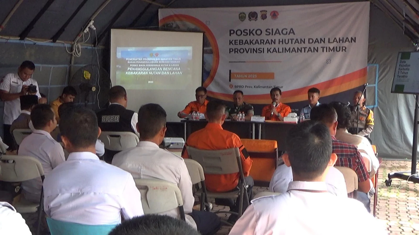 BPBD Kaltim Terapkan Strategi Pagar Betis Antisipasi Karhutla di IKN