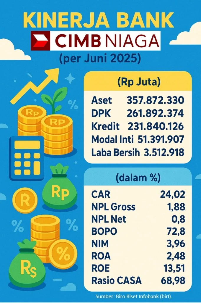 CIMB Niaga Finance Catat Laba Bersih Rp322,75 Miliar di Tahun 2025