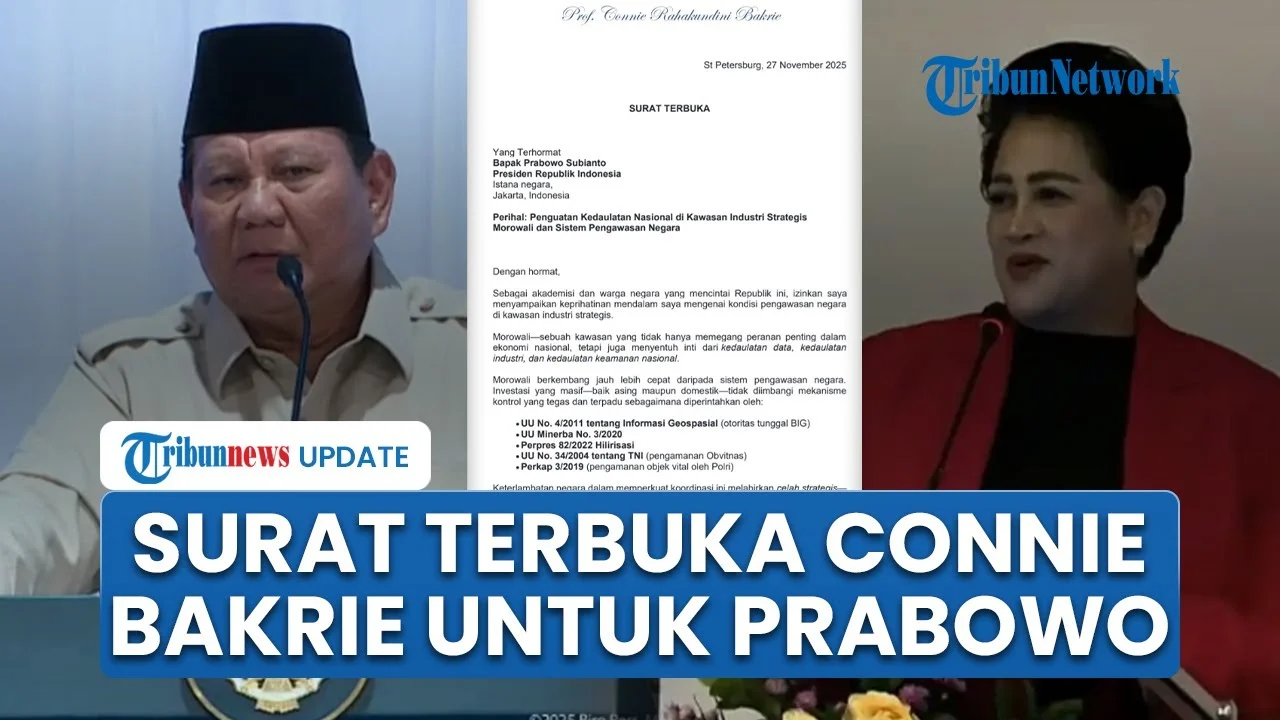 Connie Bakrie Ingatkan Prabowo soal Blanket Overflight AS: Bertentangan Prinsip Politik Luar Negeri Bebas‑Aktif