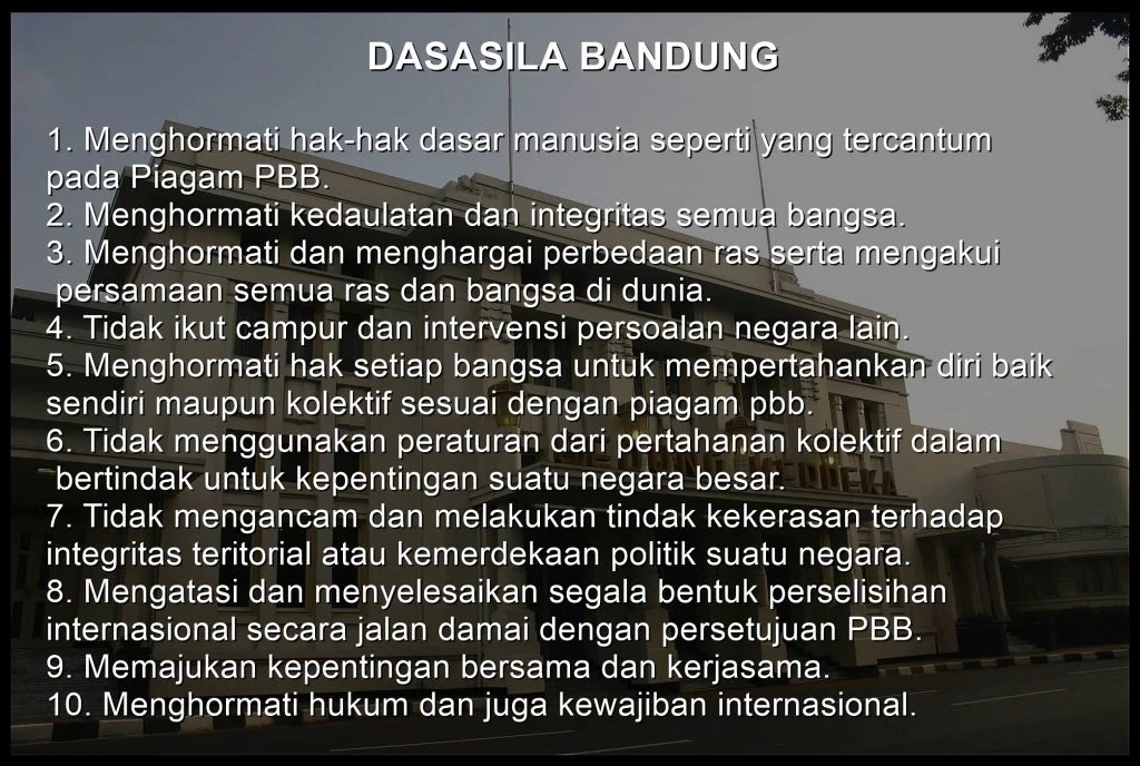 Dasasila Bandung: Kompas moral di tengah polarisasi