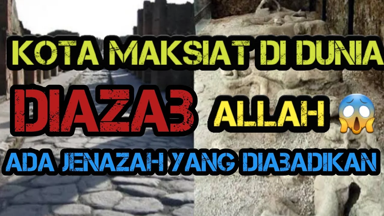 Diazab Allah SWT: Jejak Kota yang Dikutuk dan Terbuang