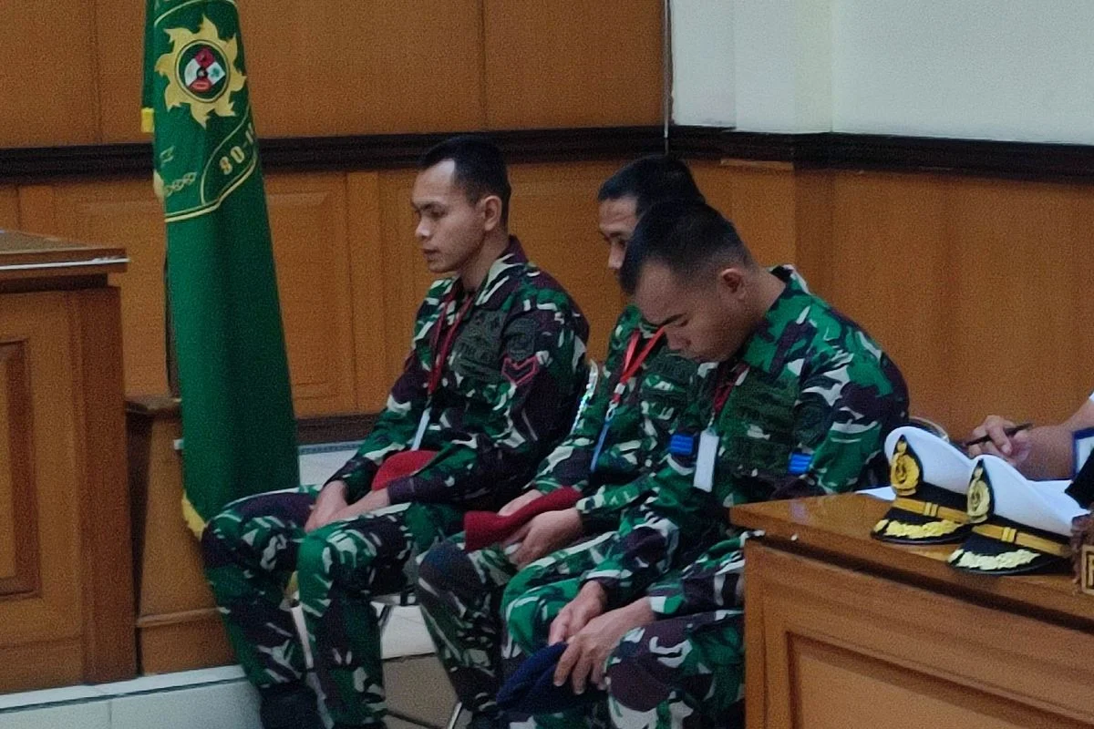 Empat Prajurit TNI Tolak Ajukan Nota Pembelaan, Dakwaan Penyiraman Andrie Yunus Diterima