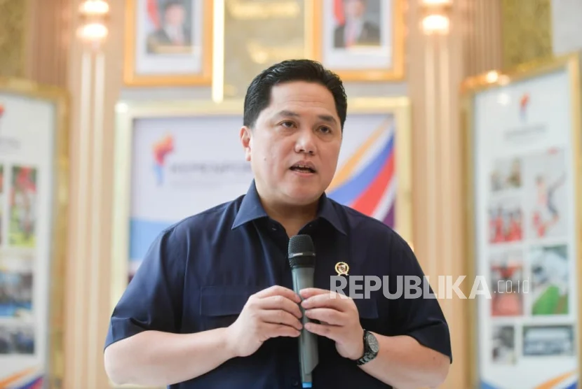 Erick Thohir Laporkan Rencana Bangun Akademi Olahraga Nasional ke Prabowo