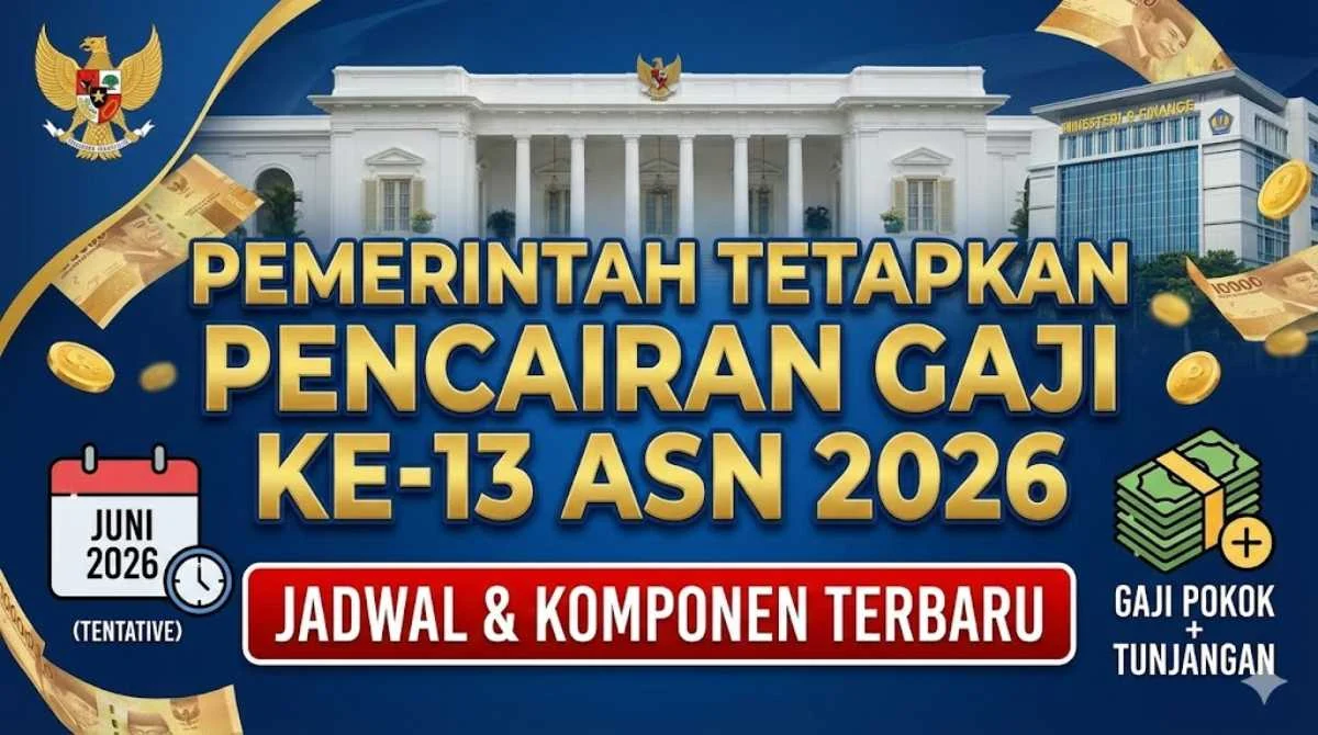 Gaji ke-13 ASN 2026 Masih Dikaji, Full atau Dipangkas? Ini Kata Purbaya