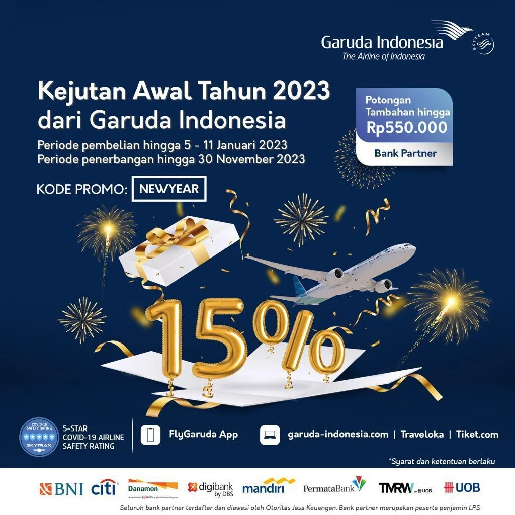 Garuda Indonesia Naikkan Harga Tiket Secara Proporsional, Janji Tetap Terukur