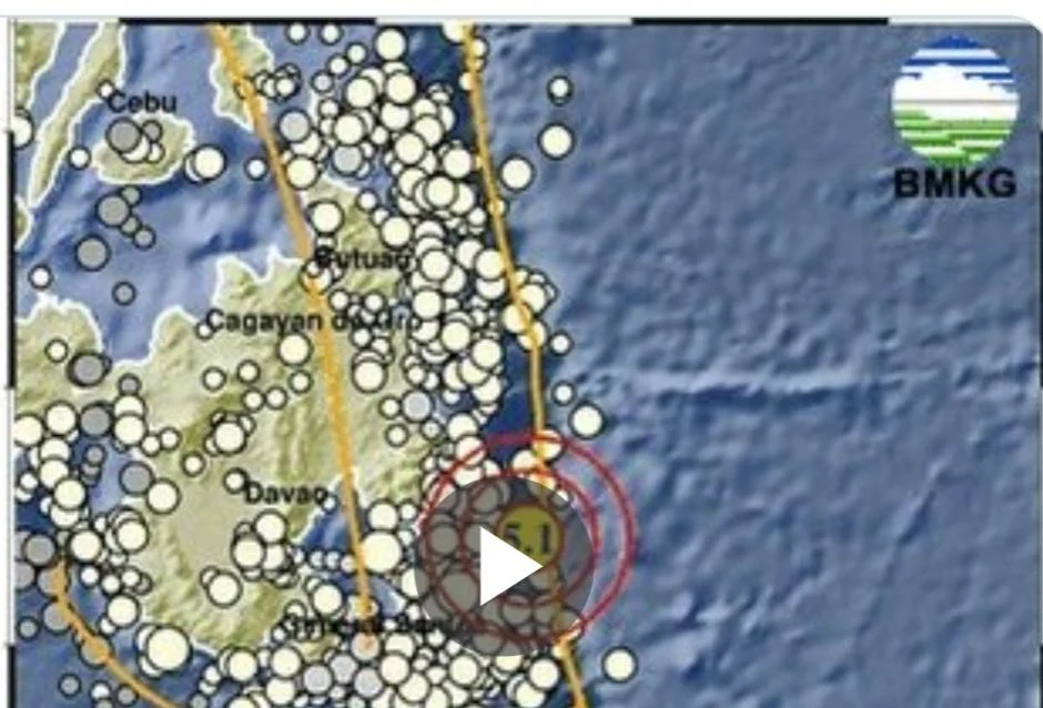 Gempa M 5,8 Guncang Kembali Bitung, Sulawesi Utara