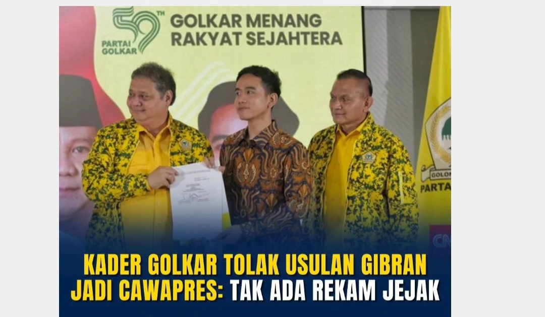 Golkar Tolak Usulan Capres-Cawapres Harus Kader Partai