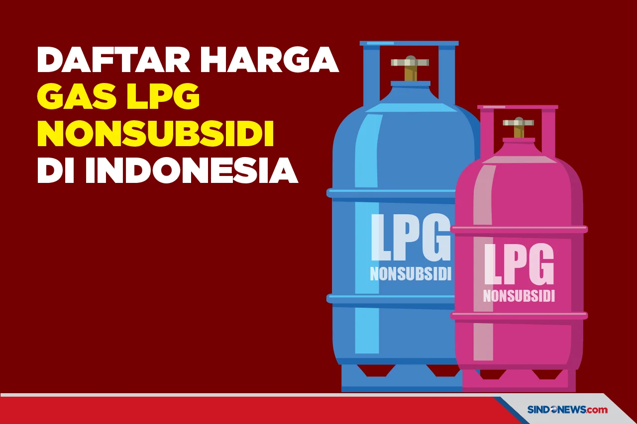 Harga Gas LPG 12 Kg dan 5,5 Kg Ikut Naik Jadi Rp107.000 hingga Rp228.000 per Tabung