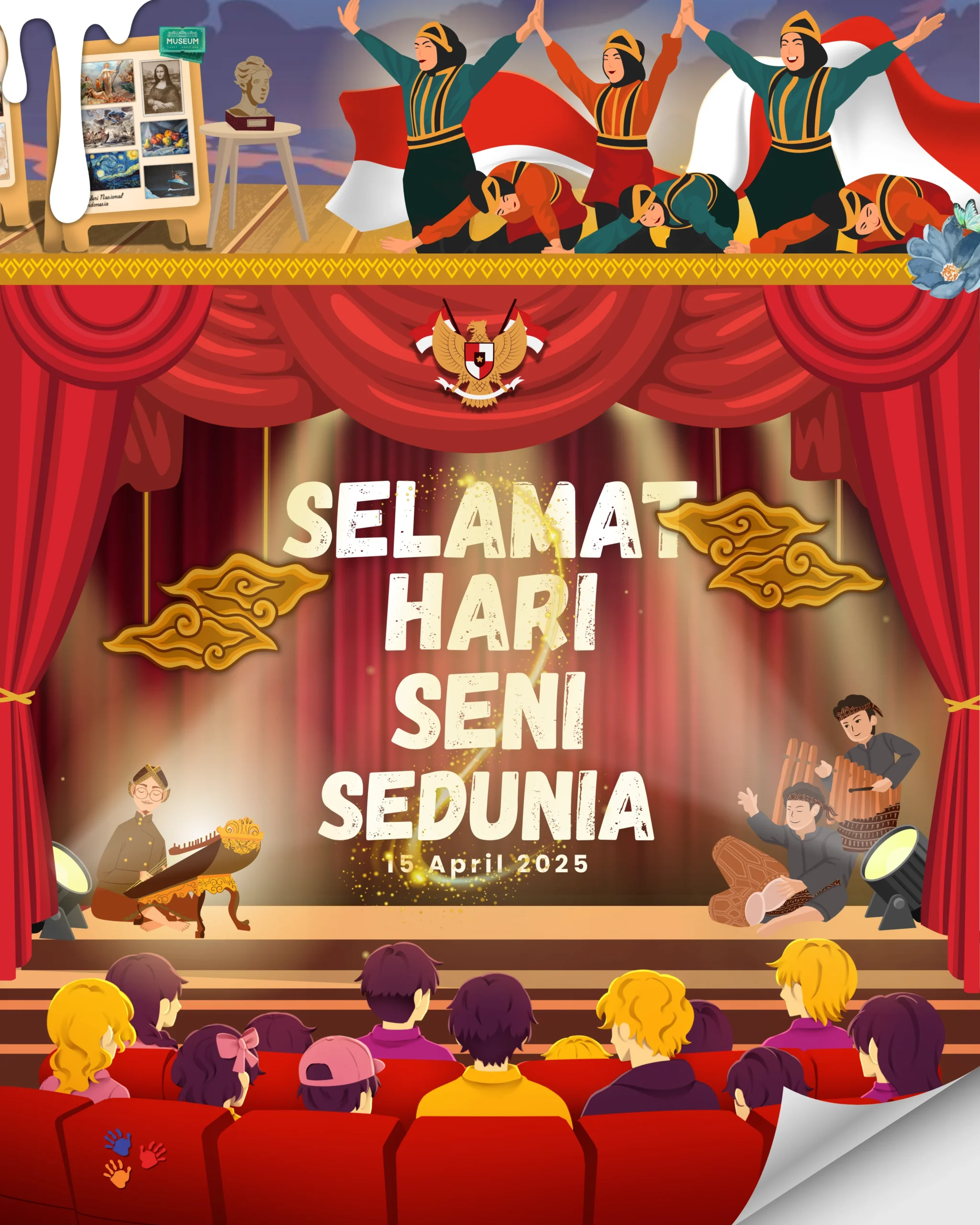 Hari Seni Sedunia, Ibas Dorong Penguatan Seni Budaya Kreatif Sebagai Identitas Bangsa