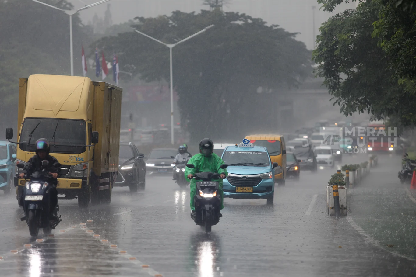 Hujan Diprediksi Guyur Wilayah Jakarta pada Selasa Sore