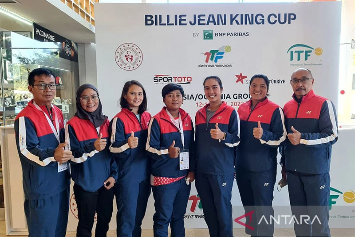 Indonesia Awali Piala Billie Jean King Grup I dengan Hadapi Selandia Baru