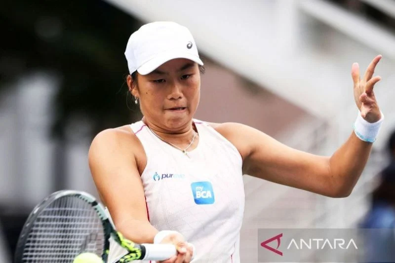 Janice Tjen Bawa Indonesia Unggul pada Laga Pembuka Piala Billie Jean King Grup I