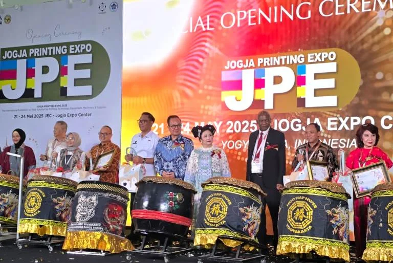 Jogja Printing Expo 2026 Dibuka, Dorong Kolaborasi dan Inovasi Industri Grafika