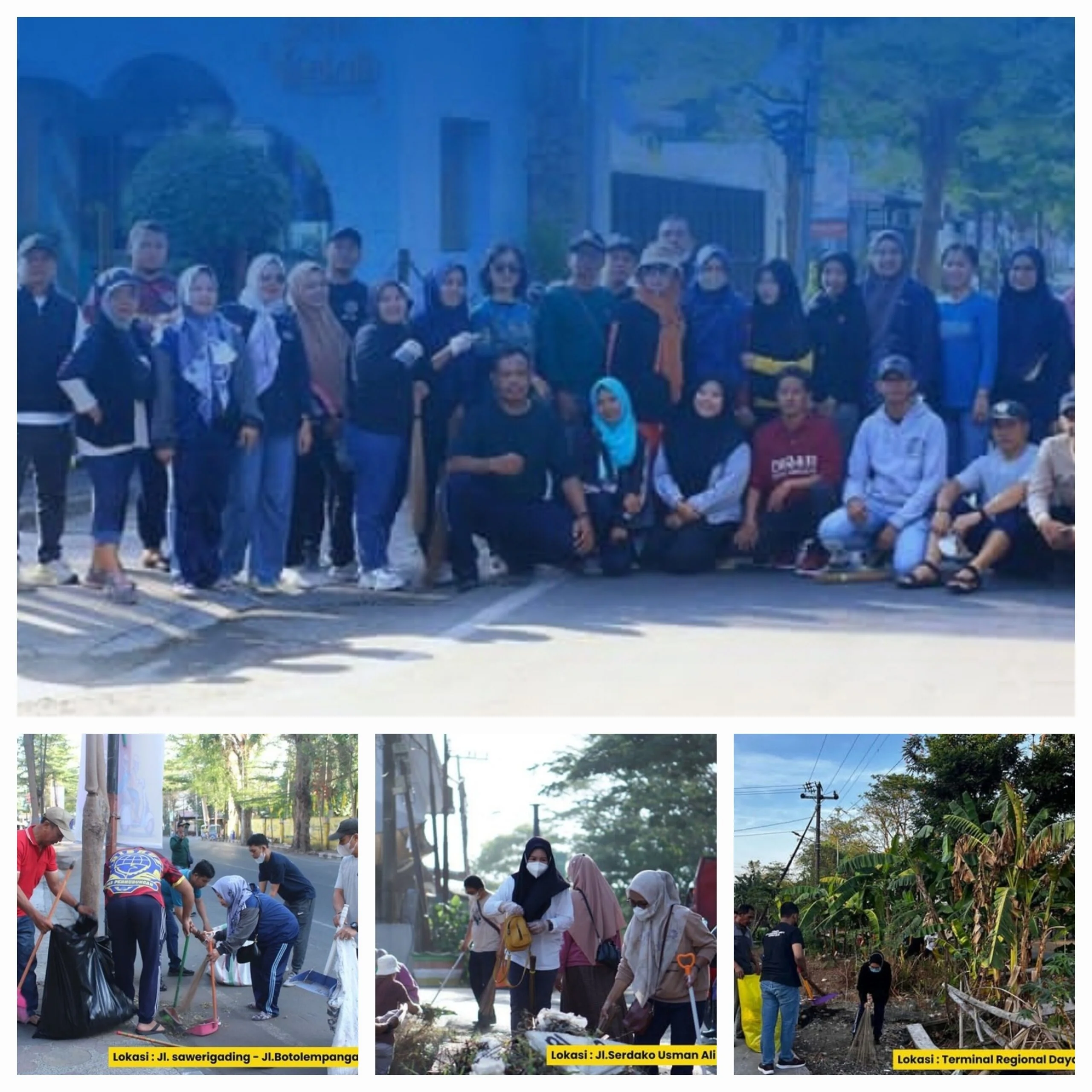 Kampanye Bersih Dukung Gerakan Nasional ASRI di Makassar