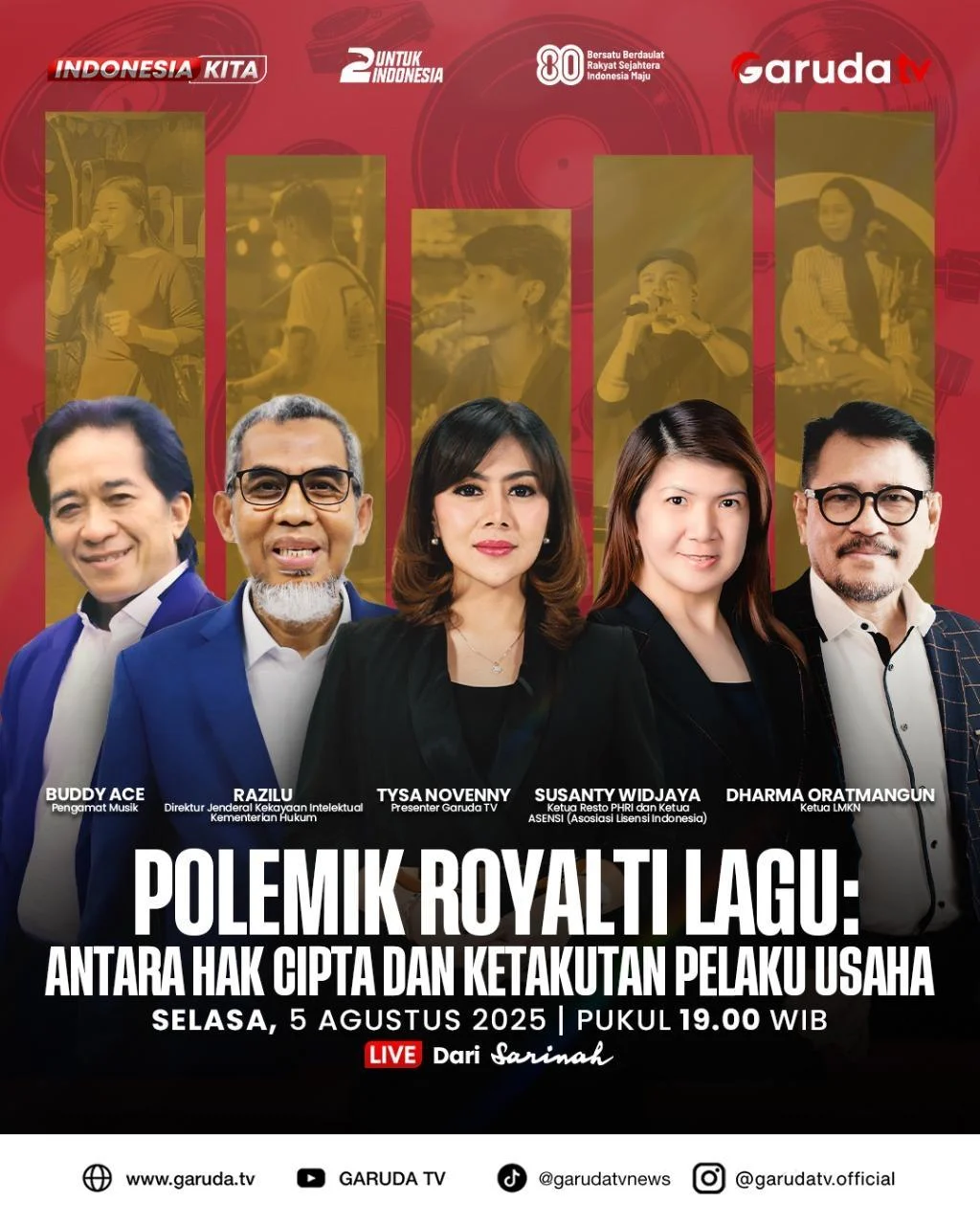 Kemenkum Lampung Gelar Edukasi Royalti Musik bagi Pelaku Usaha Hiburan