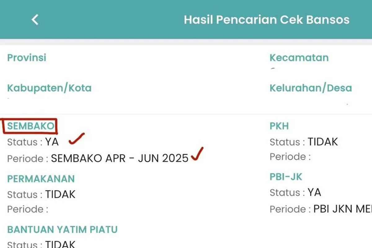 Kemensos Perbarui Data DTSEN: 11 Ribu Orang Dicoret dari Bansos, Begini Cara Sanggahnya