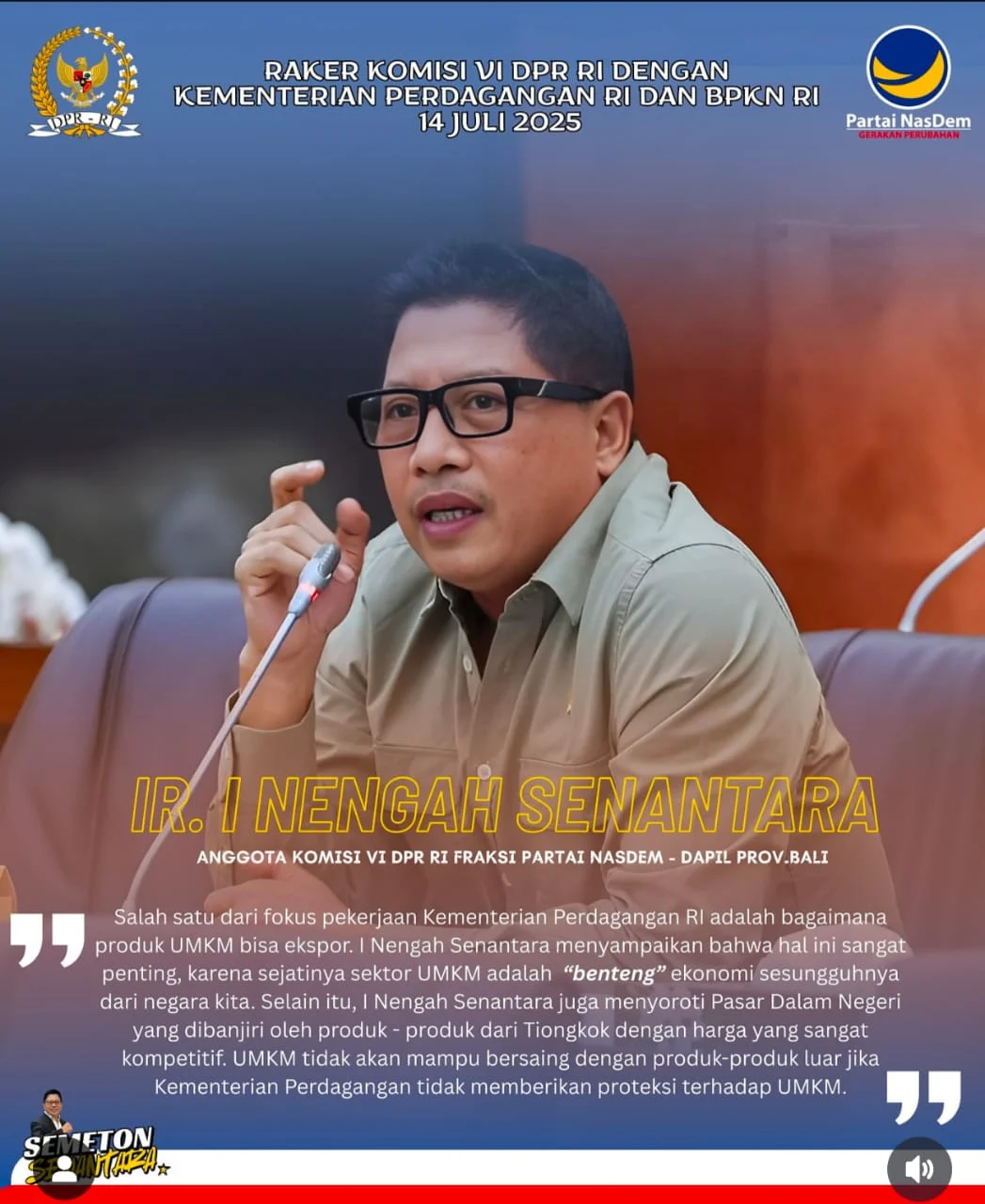 Kenaikan Harga Plastik Bebani UMKM, Komisi VI DPR Desak Pemerintah Lakukan Intervensi