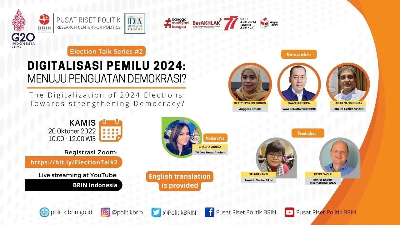 Kepala BSKDN: Digitalisasi Pemilu Tetap Berlandaskan Prinsip Demokrasi