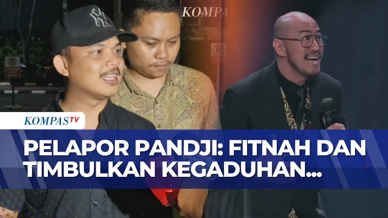 Komika Pandji Pragiwaksono Minta Maaf Setelah Bertemu Pelapor Kasus Mens Rea di Polda Metro Jaya