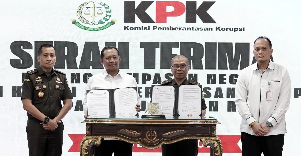 KPK Serahkan Dua Unit Apartemen Rampasan Negara kepada Lemhannas