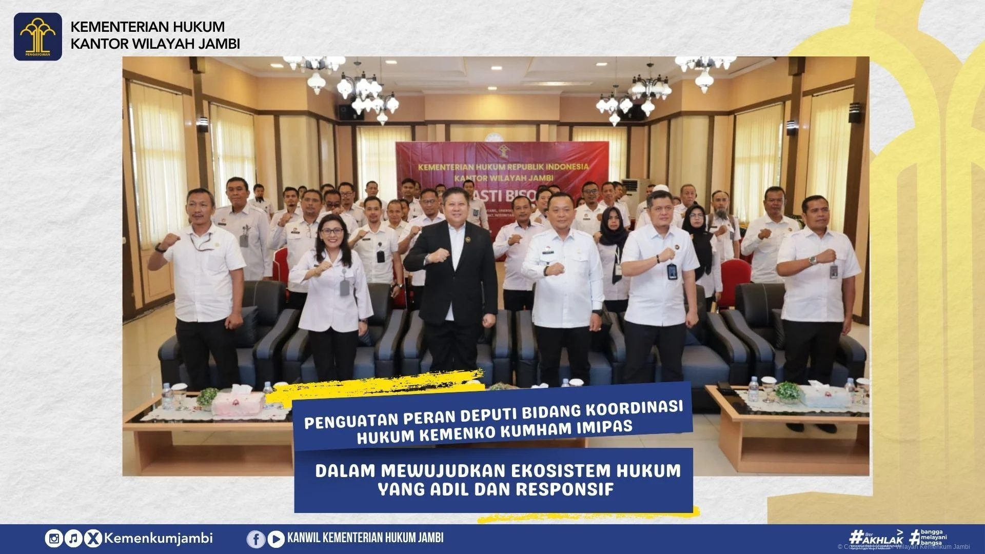 Kumham Imipas Pastikan Putusan MK Dapat Ditindaklanjuti Secara Terarah