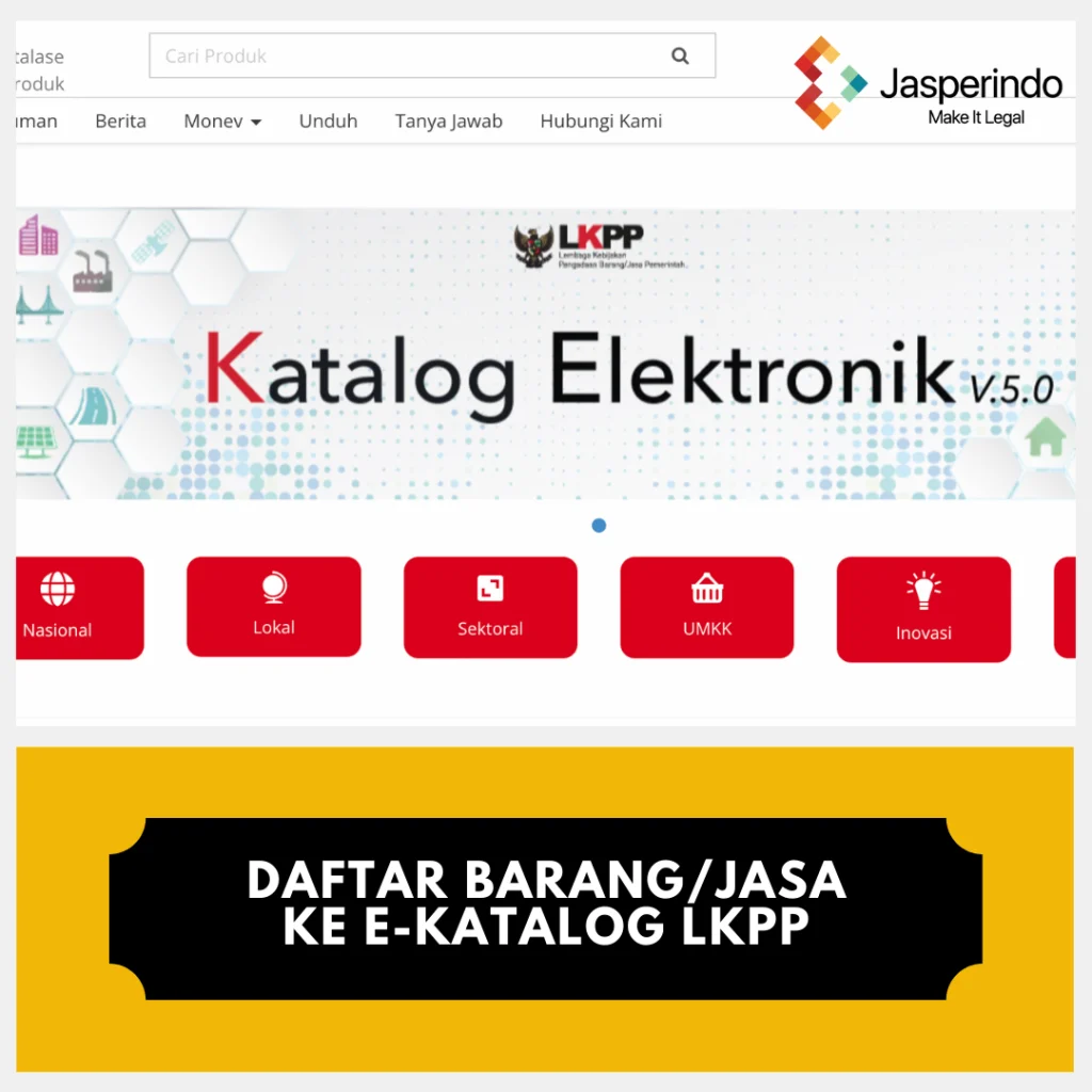 LKPP Luncurkan Katalog Elektronik untuk Tingkatkan Transparansi Pengadaan Barang/Jasa
