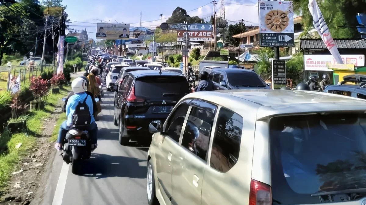 Long Weekend, 37.224 Kendaraan Serbu Wisata Puncak Bogor