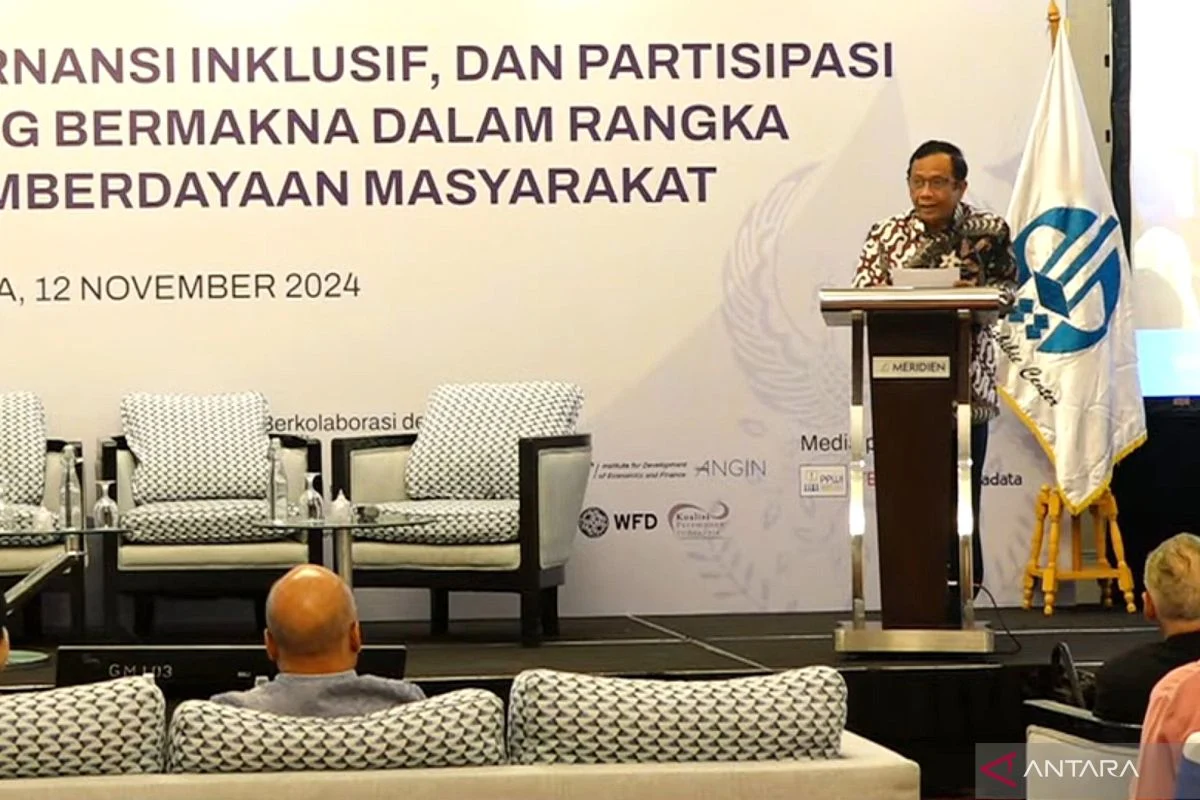 Mahfud MD: Pernyataan Saiful Muzani Bukan Makar, Kritik Pemerintah Wajar dalam Demokrasi