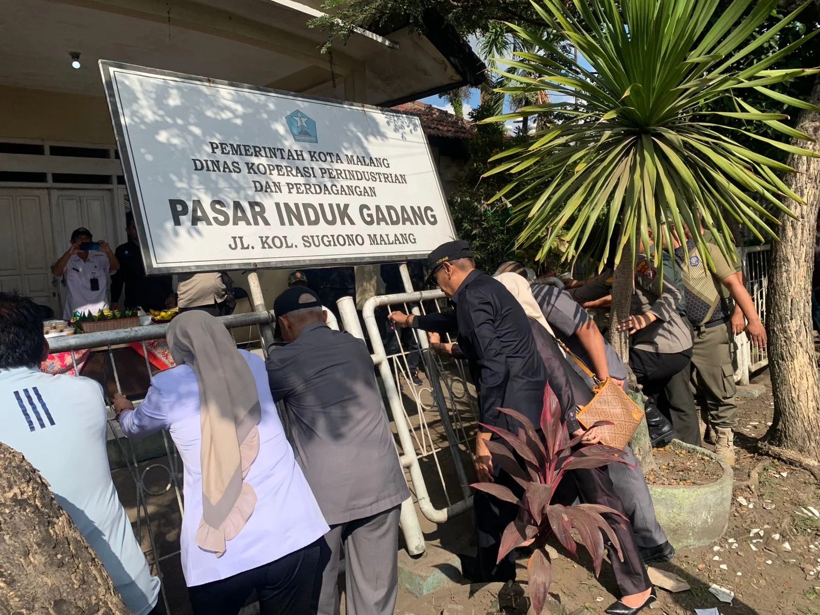 Malang Targetkan Selesainya Relokasi 1.200 Pedagang Pasar Gadang dalam Seminggu