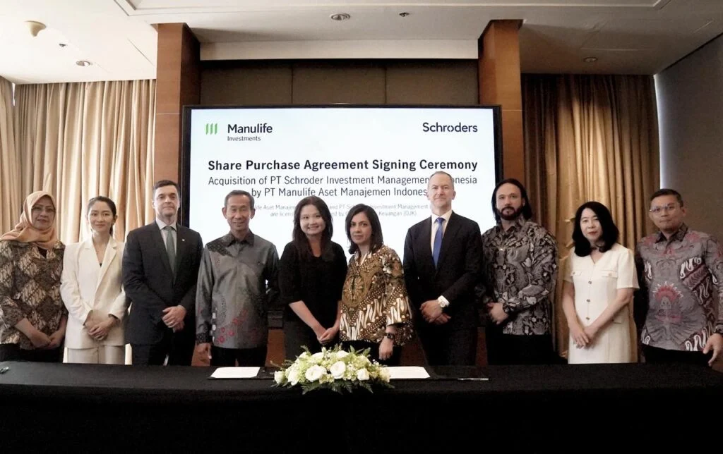 Manulife Resmi Akuisisi Schroders Indonesia, Perkuat Dominasi Industri Manajer Investasi