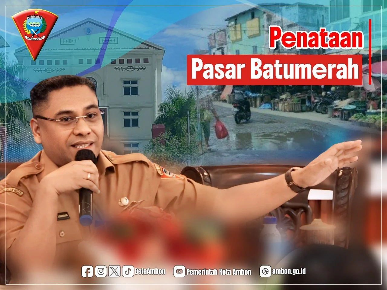 Pasar Tepi Laut Batumerah Jadi Pusat Ekonomi Baru Ambon