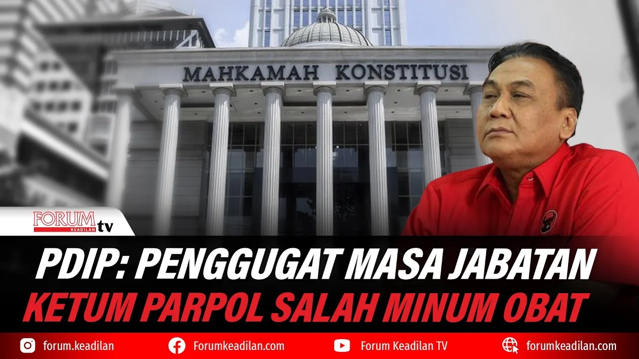 PDIP Kritik Usulan Masa Jabatan Ketum Parpol Dibatasi: KPK Telah Keluar dari Tugas Pokok dan Fungsinya