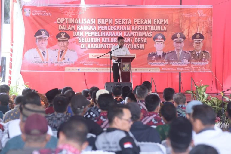 Pemkab Banyuasin Bentuk Tim Pencegahan Karhutla 2026